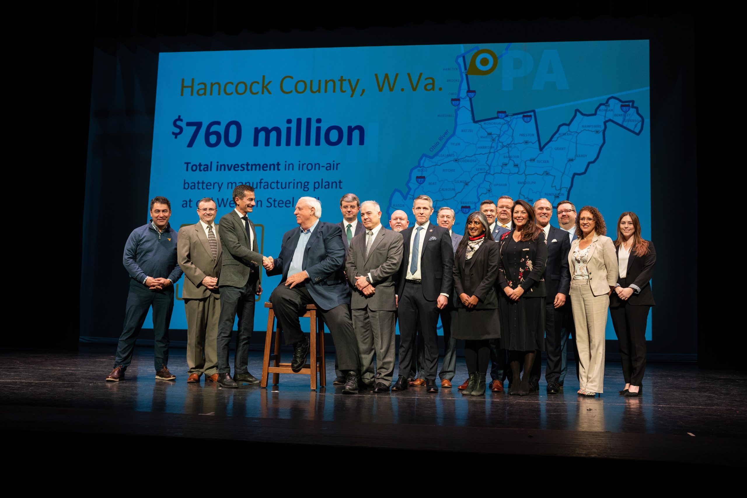 Form Energy will build 100-hour iron-air battery plant in Weirton; will create 750 jobs and advance energy generation